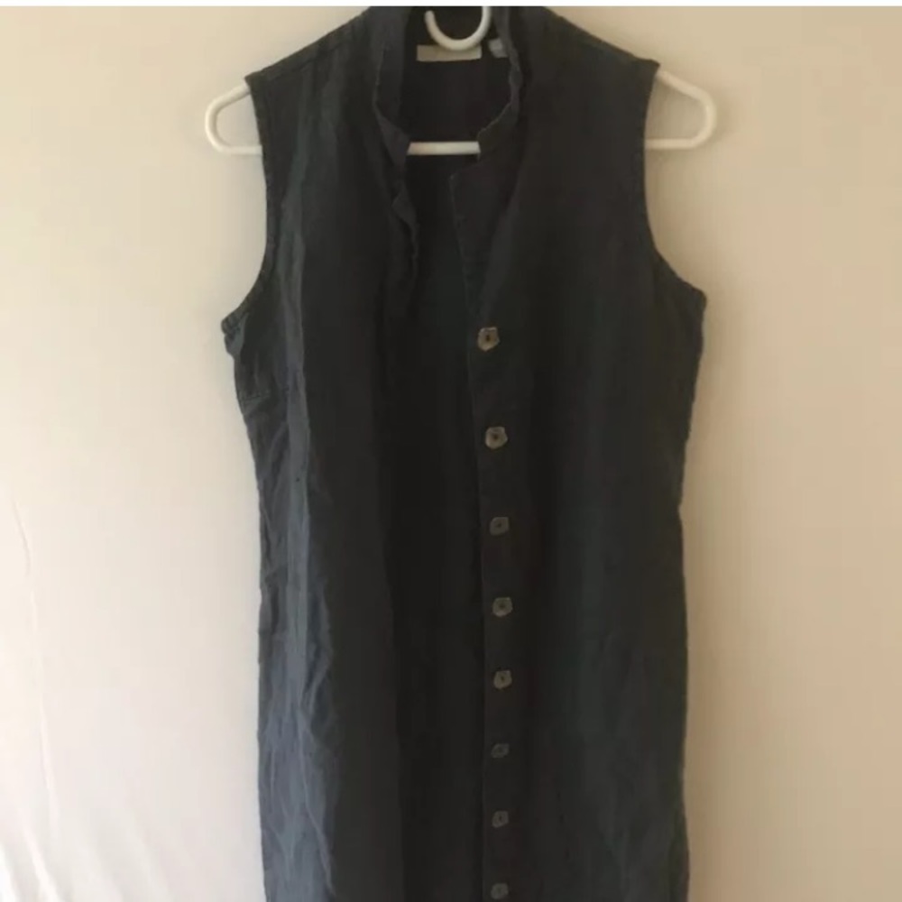 J. Jill maxi dress blue sleeveless